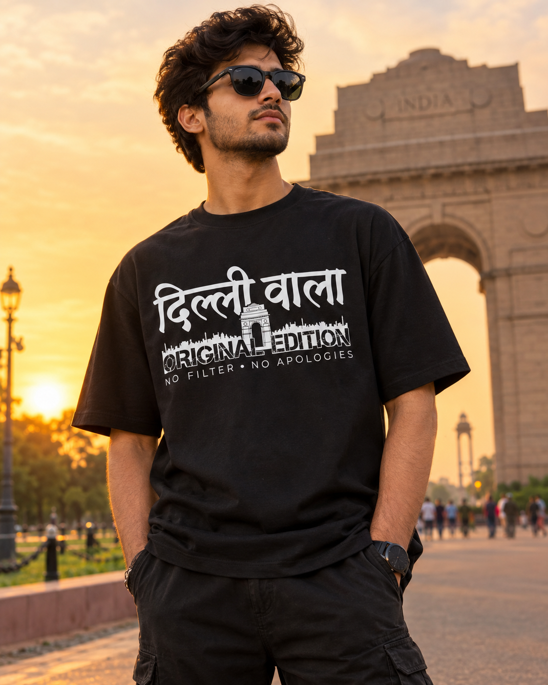 Delhi Pride T-Shirt | "दिल्ली वाला" Original Edition