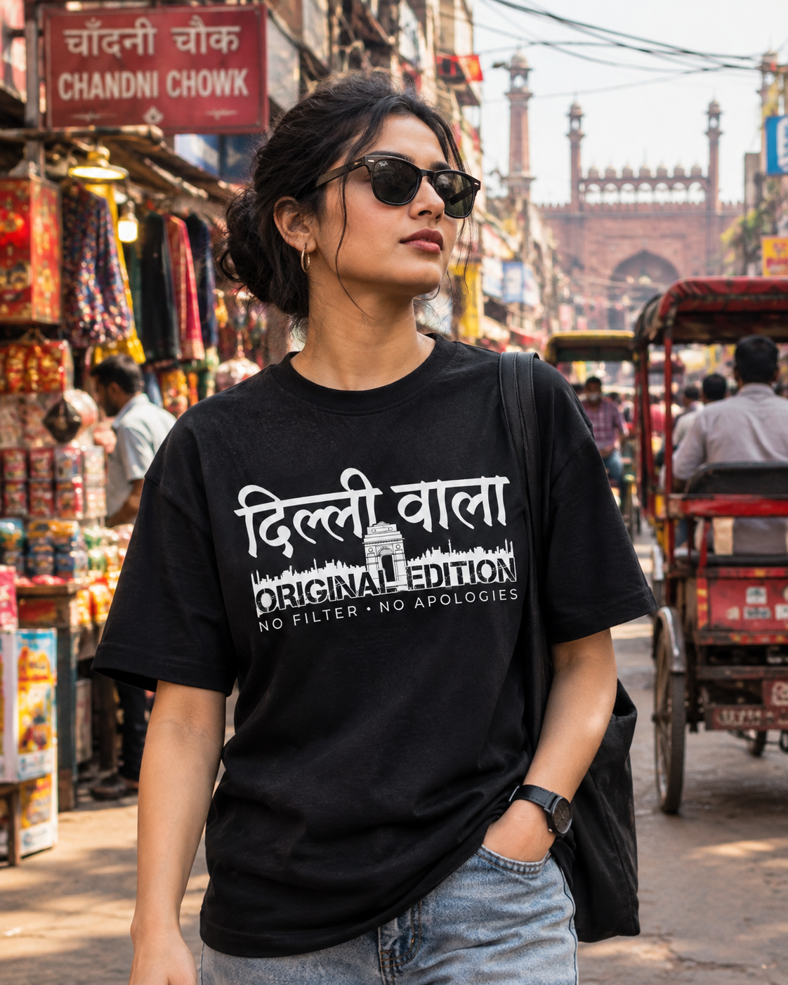 Delhi Pride T-Shirt | "दिल्ली वाला" Original Edition
