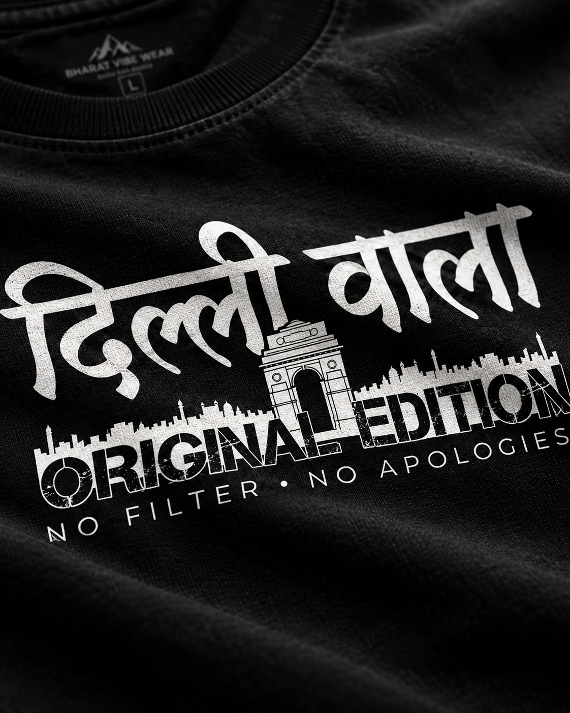 Delhi Pride T-Shirt | "दिल्ली वाला" Original Edition