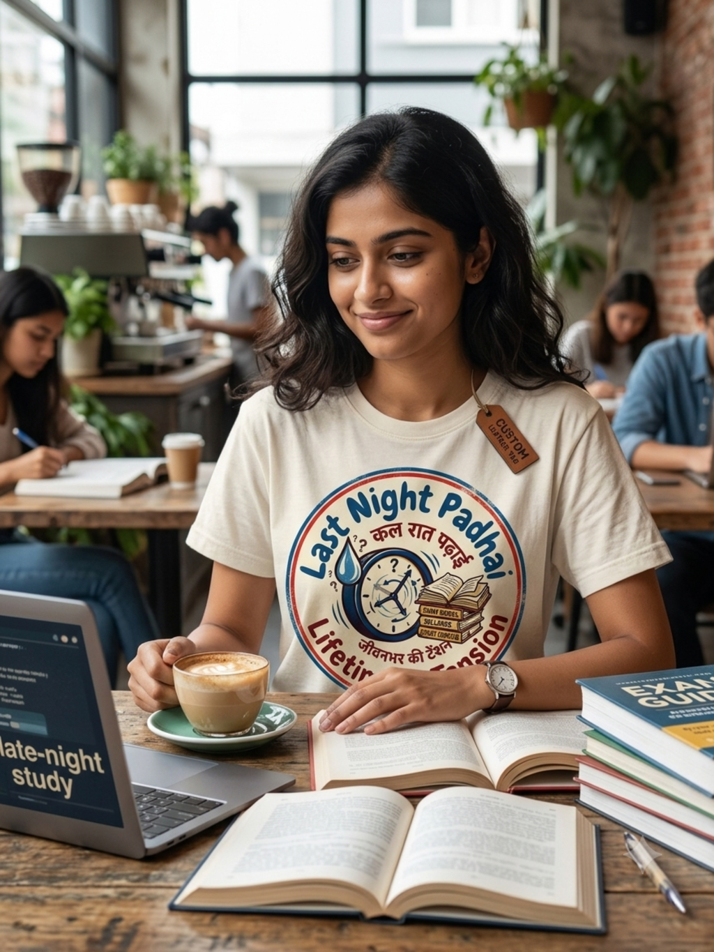 Last Night Padhai | Lifetime Ki Tension T-Shirt