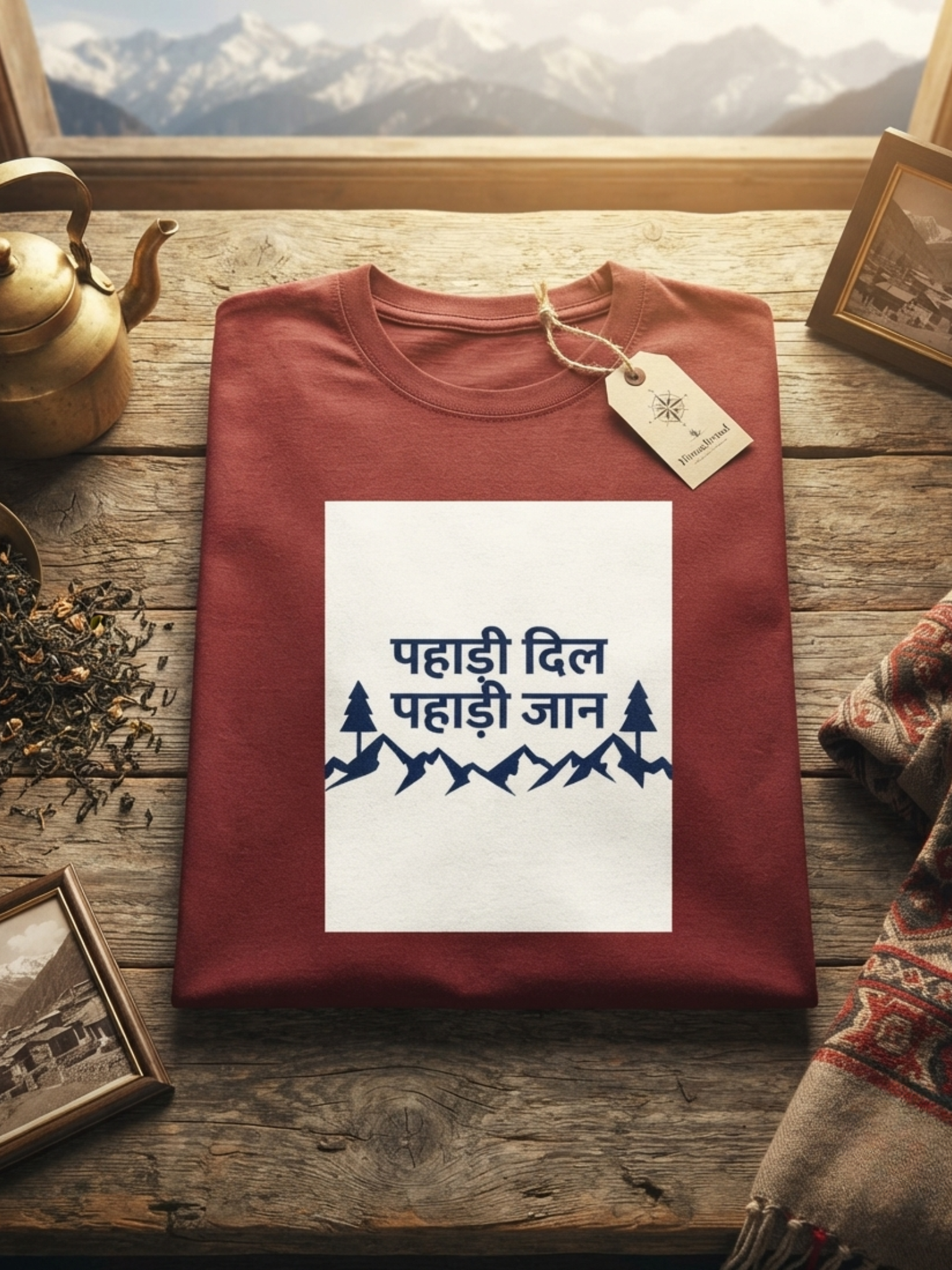 Pahadi By Heart T-Shirt